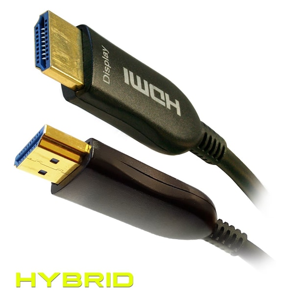 4K Ultra Hd Fiber Optic HDMI (M-M) Cable - 75 Ft